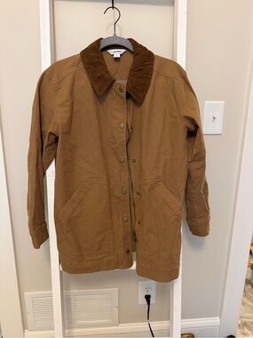 Old Navy Brown Corduroy-Collar Barn Jacket